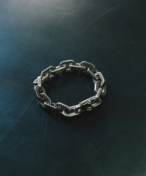 LIDNM（リドム）の「Llife CLOU TAPISSIER BRACELET（ブレスレット・メンズ・シルバー・FREE）」の2枚目の写真