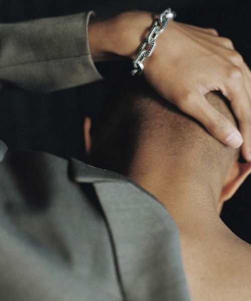 LIDNM（リドム）の「Llife CLOU TAPISSIER BRACELET（ブレスレット・メンズ・シルバー・FREE）」の9枚目の写真