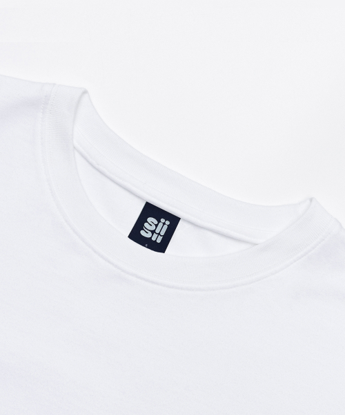 PAGESIISII(ページシシ)の「ブルーデニムスタープリンティング半袖Tシャツホワイト(Tシャツ/カットソー・レディース・その他・SMALL/MEDIUM/LARGE)」の4枚目の写真