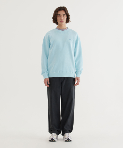 COVERNAT（カバーナット）の「スモールアセンティックダイングマンツーマン スカイブルー（スウェット・レディース・その他・LARGE/X-LARGE/SMALL/MEDIUM）」の4枚目の写真