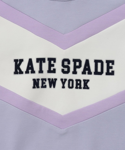 kate spade new york kids（ケイトスペードニューヨーク）の「ロゴラインフーディ（パーカー・キッズ・ラベンダー/ベージュ・160cm/140cm/130cm/120cm/150cm）」の7枚目の写真