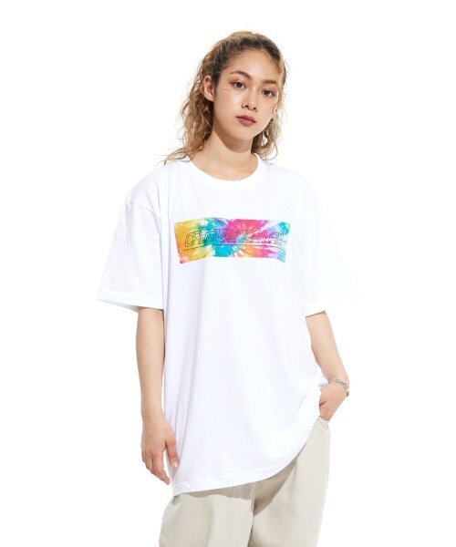 CREAM SODA LAB(クリームソーダラボ)の「LAB C.R. ビッグタイダイボックス半袖Tシャツ ホワイト(Tシャツ/カットソー・メンズ・その他・MEDIUM/X-LARGE/XX-LARGE/LARGE)」の6枚目の写真