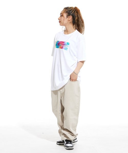 CREAM SODA LAB(クリームソーダラボ)の「LAB C.R. ビッグタイダイボックス半袖Tシャツ ホワイト(Tシャツ/カットソー・メンズ・その他・MEDIUM/X-LARGE/XX-LARGE/LARGE)」の8枚目の写真