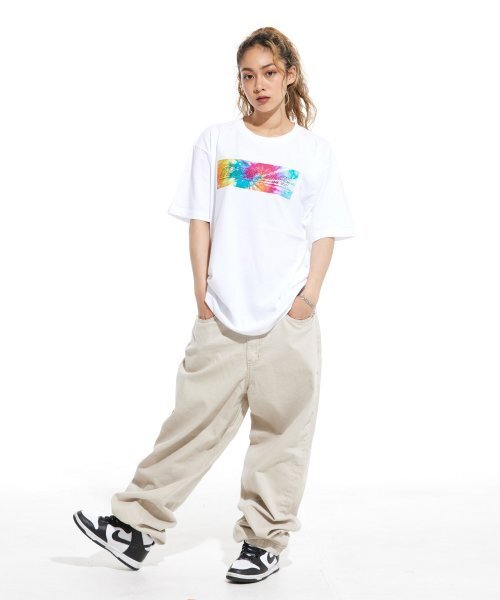CREAM SODA LAB(クリームソーダラボ)の「LAB C.R. ビッグタイダイボックス半袖Tシャツ ホワイト(Tシャツ/カットソー・メンズ・その他・MEDIUM/X-LARGE/XX-LARGE/LARGE)」の9枚目の写真