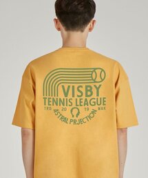 ASTRAL PROJECTION（アストラルプロジェクション）の「Bisbee Tennis League Round Neck 15 Count Cotton Short Sleeve T-Shirt_Cheddar（Tシャツ/カットソー）」