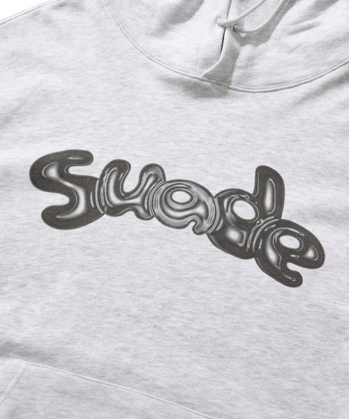 suade（スエード）の「BALLOON SUADE LOGO HOODIE [MELANGE GRAY]（パーカー・レディース・その他・X-LARGE/MEDIUM）」の6枚目の写真