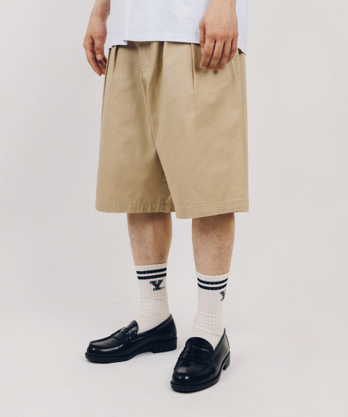 YALE(イェール)の「チノバミューダパンツ_ベージュ(その他パンツ・レディース・その他・MEDIUM/LARGE/SMALL/X-LARGE)」の1枚目の写真
