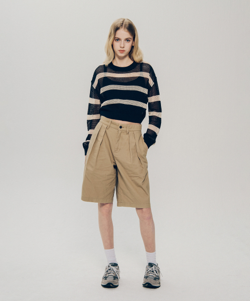 YALE(イェール)の「チノバミューダパンツ_ベージュ(その他パンツ・レディース・その他・MEDIUM/LARGE/SMALL/X-LARGE)」の10枚目の写真