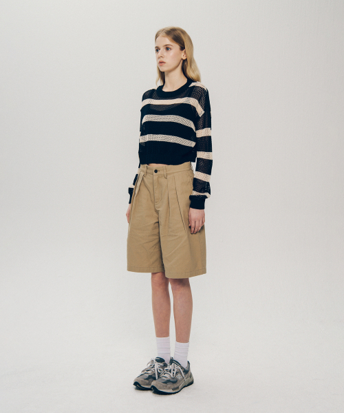 YALE(イェール)の「チノバミューダパンツ_ベージュ(その他パンツ・レディース・その他・MEDIUM/LARGE/SMALL/X-LARGE)」の18枚目の写真