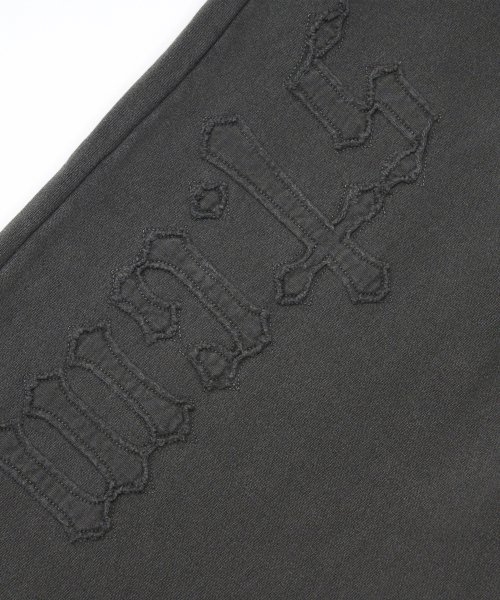 STIGMA(スティグマ)の「Applique STGM Pigment Washed Wide Jogger Pants Charcoal(スウェットパンツ・メンズ・その他・MEDIUM/LARGE/X-LARGE)」の4枚目の写真