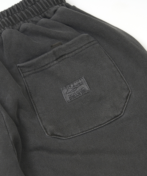 STIGMA(スティグマ)の「Applique STGM Pigment Washed Wide Jogger Pants Charcoal(スウェットパンツ・メンズ・その他・MEDIUM/LARGE/X-LARGE)」の6枚目の写真