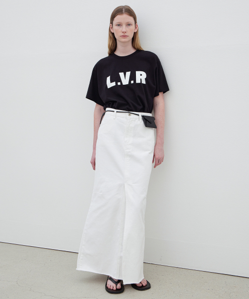LEVAR(レバー)の「L.V.R Signature Cotton T-shirt - Black(Tシャツ/カットソー・レディース・ブラック・FREE)」の2枚目の写真
