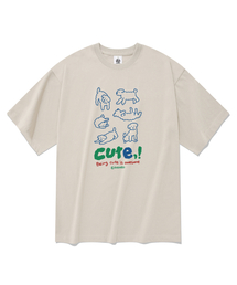 キュート半袖Tシャツベージュ