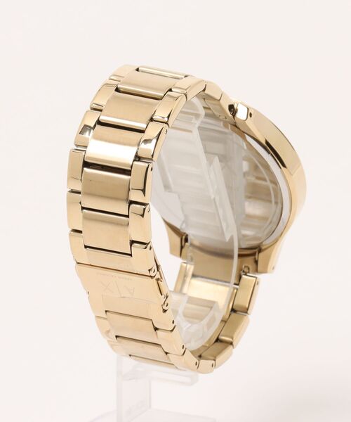 ARMANI EXCHANGE（アルマーニエクスチェンジ）の「アルマーニ・エクスチェンジ 腕時計 メンズ アナログ ステンレス AX2122（アナログ腕時計・メンズ・ゴールド・FREE）」の5枚目の写真