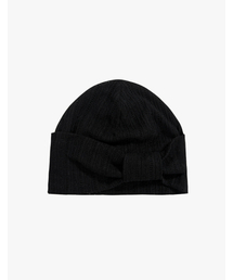 SIO（シオ）の「RIBBON KNIT BEANIE [BLACK]（ニットキャップ/ビーニー）」