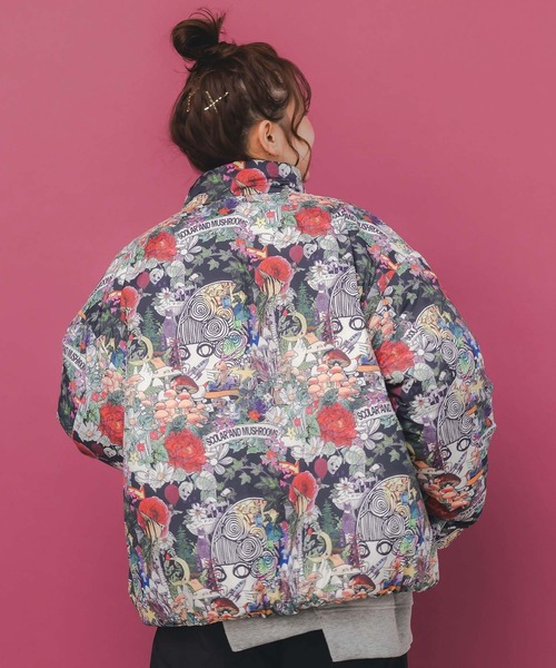 153736：2デザイン展開シンサレート中綿ブルゾン