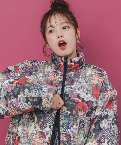 153736：2デザイン展開シンサレート中綿ブルゾン