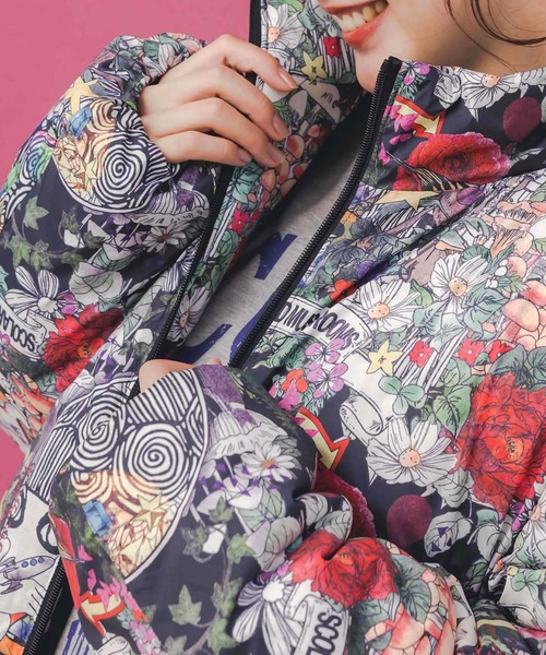 153736：2デザイン展開シンサレート中綿ブルゾン