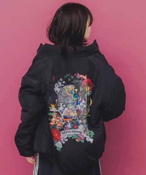 153736：2デザイン展開シンサレート中綿ブルゾン