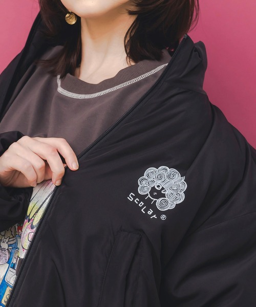 153736：2デザイン展開シンサレート中綿ブルゾン