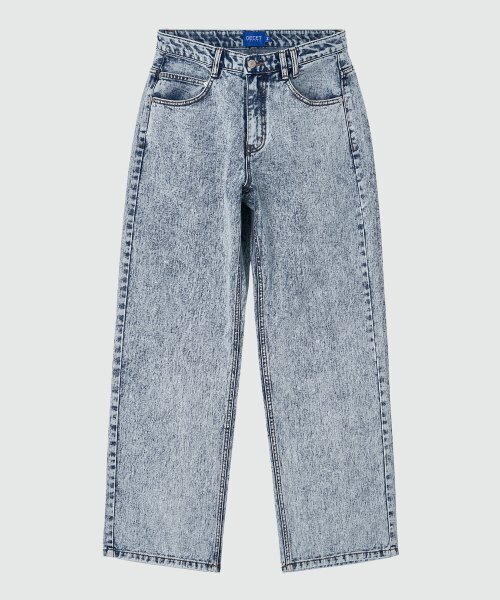 DECET(デケト)の「Mid Rise Wide Jeans DCPT027SnowBlue(デニムパンツ・レディース・その他・26/28/30)」の5枚目の写真