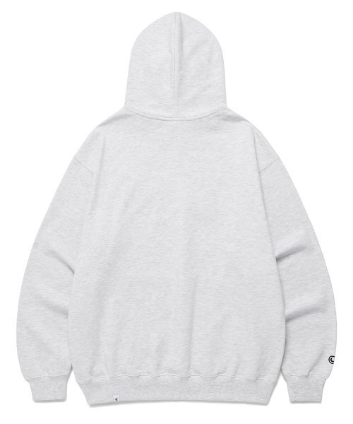 Cavish（カビシ）の「BLUES BAND HOODIE LIGHT GREY(CV2ESUM406A)（パーカー・レディース・ライトグレー・LARGE/MEDIUM/SMALL/X-LARGE）」の2枚目の写真