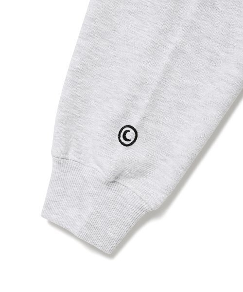 Cavish（カビシ）の「BLUES BAND HOODIE LIGHT GREY(CV2ESUM406A)（パーカー・レディース・ライトグレー・LARGE/MEDIUM/SMALL/X-LARGE）」の5枚目の写真