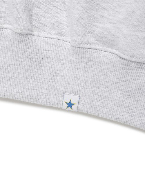 Cavish（カビシ）の「BLUES BAND HOODIE LIGHT GREY(CV2ESUM406A)（パーカー・レディース・ライトグレー・LARGE/MEDIUM/SMALL/X-LARGE）」の6枚目の写真