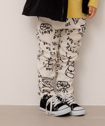 MAKE YOUR DAY | ピクニックデー総柄リブパンツ■80～140cm(スウェットパンツ)