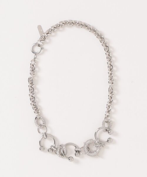 JUSTINE CLENQUET（ジュスティーヌクランケ）の「JUSTINE CLENQUET/ジュスティーヌ・クランケ/LULA NECKLACE（ネックレス・レディース・シルバー・F）」の5枚目の写真