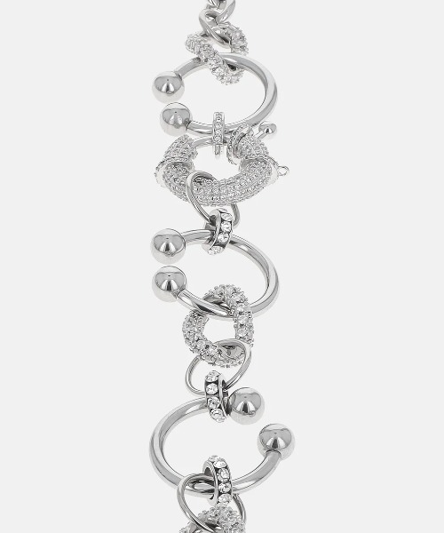 JUSTINE CLENQUET（ジュスティーヌクランケ）の「JUSTINE CLENQUET/ジュスティーヌ・クランケ/LULA NECKLACE（ネックレス・レディース・シルバー・F）」の2枚目の写真