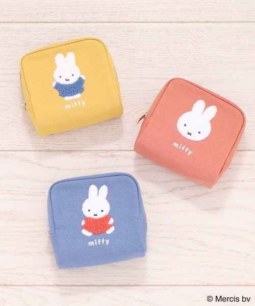 Miffy（ ミッフィー）の「ミッフィーカラフルサガラボックスポーチ（ポーチ・レディース・イエロー/オレンジ/ブルー・FREE）」の13枚目の写真