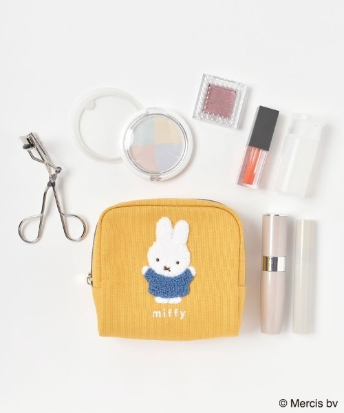 Miffy（ ミッフィー）の「ミッフィーカラフルサガラボックスポーチ（ポーチ・レディース・イエロー/オレンジ/ブルー・FREE）」の12枚目の写真