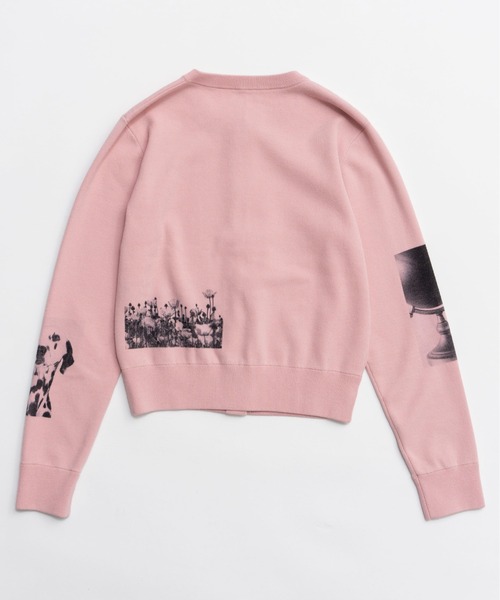 MAISON SPECIAL(メゾンスペシャル)の「Photo Collage Compact Knit Cardigan/フォトコラージュコンパクトニットカーディガン(カーディガン/ボレロ・レディース・ピンク/グレー/アイボリー・FREE)」の17枚目の写真