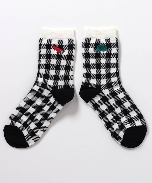 apres les cours(アプレレクール)の「4柄アソートソックス(ソックス/靴下・キッズ・レッド/ブラック/チェック/その他2・21/18/15 /12)」の4枚目の写真