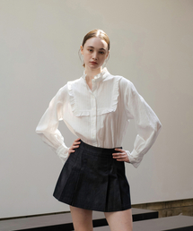 YOUNESS（ユニス）の「Ruffle Detail Cotton Shirt（シャツ/ブラウス）」