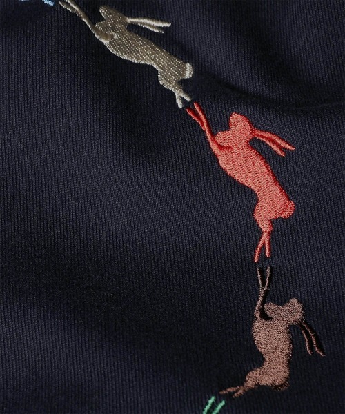 Paul Smith（ポールスミス）の「"Circle Rabbit" スウェット / 163507 893Z（スウェット・メンズ・ネイビー/ライトグレー・XX-LARGE/X-LARGE/LARGE/MEDIUM）」の8枚目の写真