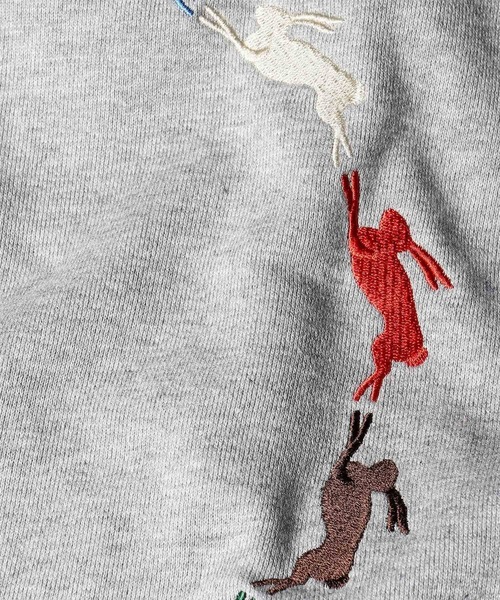 Paul Smith（ポールスミス）の「"Circle Rabbit" スウェット / 163507 893Z（スウェット・メンズ・ネイビー/ライトグレー・XX-LARGE/X-LARGE/LARGE/MEDIUM）」の13枚目の写真