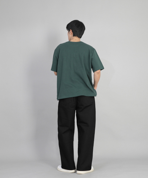 SAINTCREW（セントクルー）の「Rネック無地半袖Tシャツ BRS-826 ダークグリーン（Tシャツ/カットソー・メンズ・その他・MEDIUM/LARGE/X-LARGE/XX-LARGE）」の6枚目の写真
