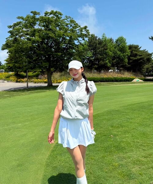 BERMUDAGRASS(バミューダグラス)の「ジャージースカートパンツ - WHITE(スカート・レディース・その他・SMALL/MEDIUM)」の2枚目の写真