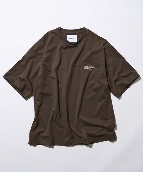 MILITARY(ミリタリー)の「【SETUP7】One Point Embroidery Tee KKP/ ワンポイント刺繍Tシャツ(Tシャツ/カットソー・メンズ・ブラック/ホワイト/ブラウン/ブルー/グレー・M/L)」の7枚目の写真
