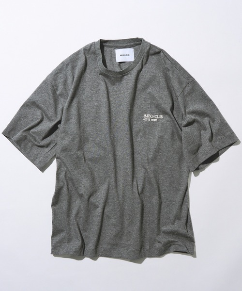MILITARY(ミリタリー)の「【SETUP7】One Point Embroidery Tee KKP/ ワンポイント刺繍Tシャツ(Tシャツ/カットソー・メンズ・ブラック/ホワイト/ブラウン/ブルー/グレー・M/L)」の6枚目の写真