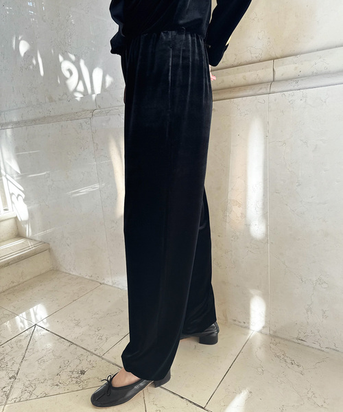EDIT. FOR LULU（エディットフォールル）の「Velour Puff All in one（つなぎ/オールインワン・レディース・ブラック・FREE）」の7枚目の写真
