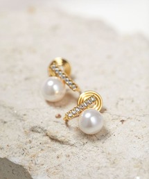 YU-KA:パールデザインイヤリング Pearl design earring