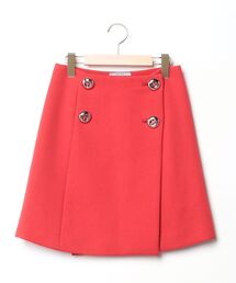 ブランド古着】PRADA｜プラダ（レディース）のスカート（レッド/赤色系