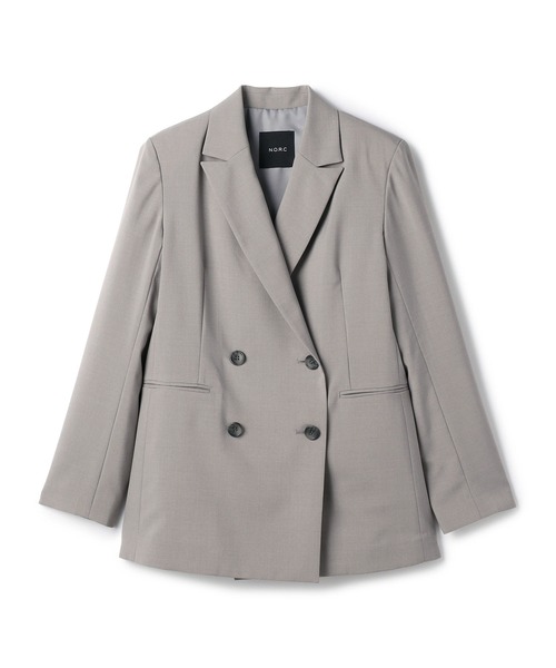 セール】ピークドラペルダブルジャケット【CLEAN MOTION】（その他