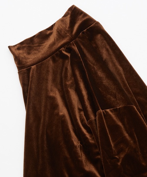 improves（インプローブス）の「ベロア素材 ハイネック プルオーバー（Tシャツ/カットソー・メンズ・ブラック/オフホワイト/チャコール/ダークブラウン・MEDIUM/LARGE）」の6枚目の写真