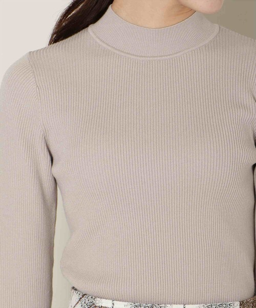 WILLSELECTION(ウィルセレクション)の「袖口レースハイネックリブニット(ニット/セーター・レディース・サックスブルー/ブラック/オフホワイト/ピンク・FREE)」の13枚目の写真