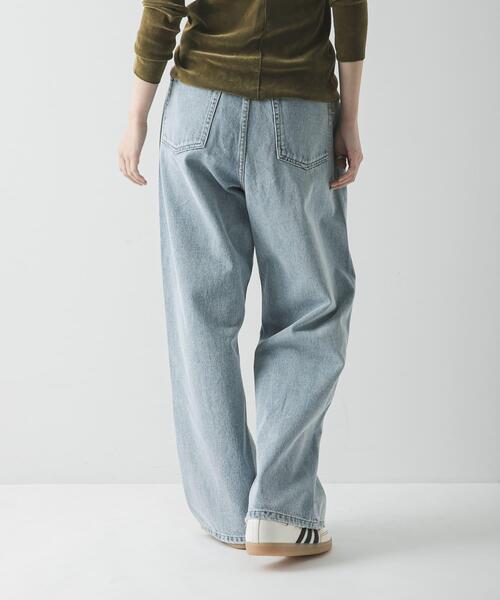 PICCADILLY（ピカデリー）の「『別注』PICCADILLY×URBAN RESEARCH　デニムストレートパンツ（デニムパンツ・レディース・ライトグレー/ライトインディゴブルー・38/40/36）」の17枚目の写真