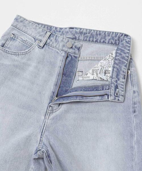 PICCADILLY（ピカデリー）の「『別注』PICCADILLY×URBAN RESEARCH　デニムストレートパンツ（デニムパンツ・レディース・ライトグレー/ライトインディゴブルー・38/40/36）」の20枚目の写真